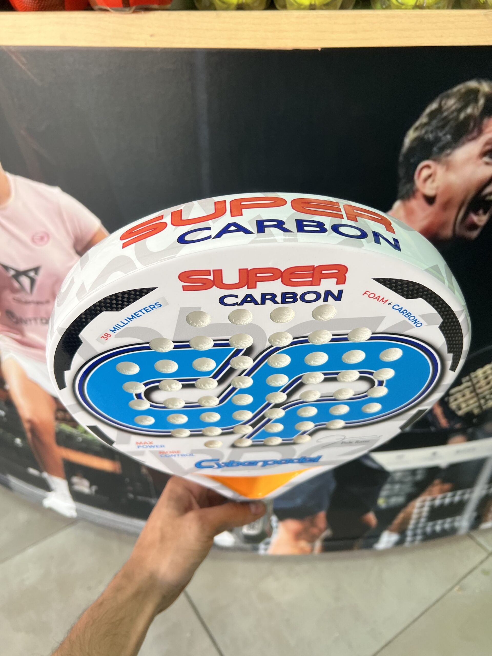 CYBERPADEL SUPER CARBON – Con firma de Federico Ratto - Image 6